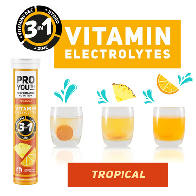 Tropical Vitamin Electrolytes - Immunity - 20 Tablets