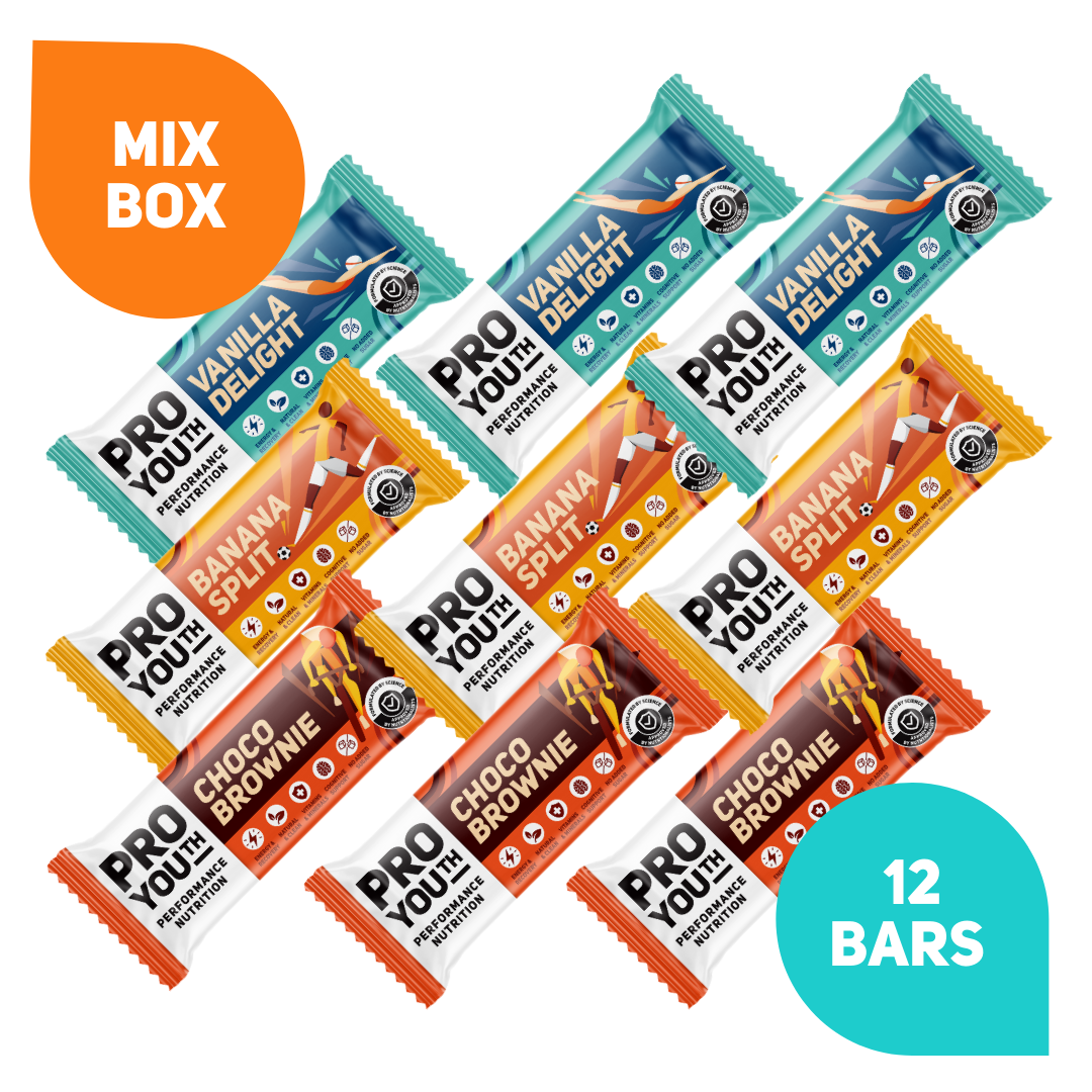 ProYouth Natural Protein Energy MIX BOX - 12 x 60g